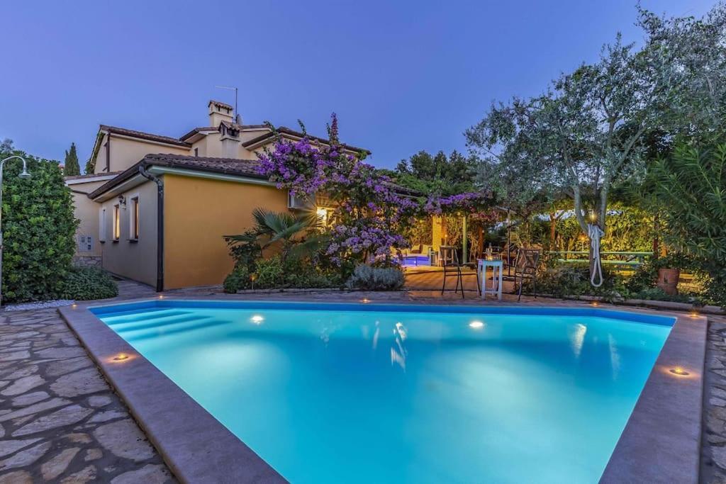Istriensonne 0179 - Villa Romantika Mit Pool Лижнян Екстер'єр фото