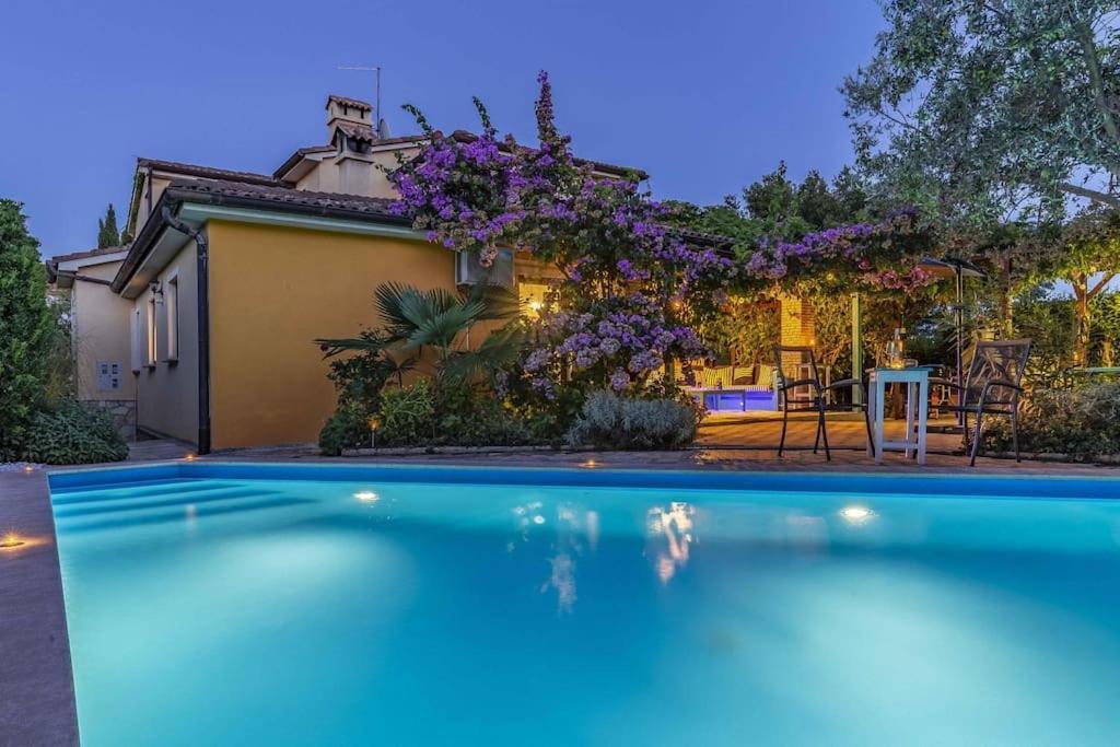Istriensonne 0179 - Villa Romantika Mit Pool Лижнян Екстер'єр фото